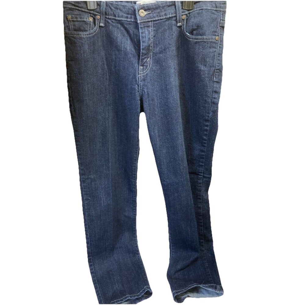 Levi's Womens Mid Rise Skinny Jeans, Blue Size 16M